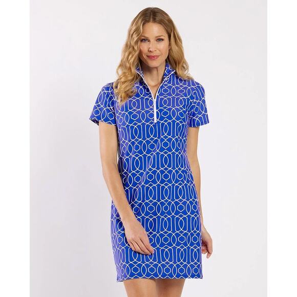 JUDE CONNALLY ALEXIA DRESS ISLAND GETAWAY NAVY - Picture 7 of 9